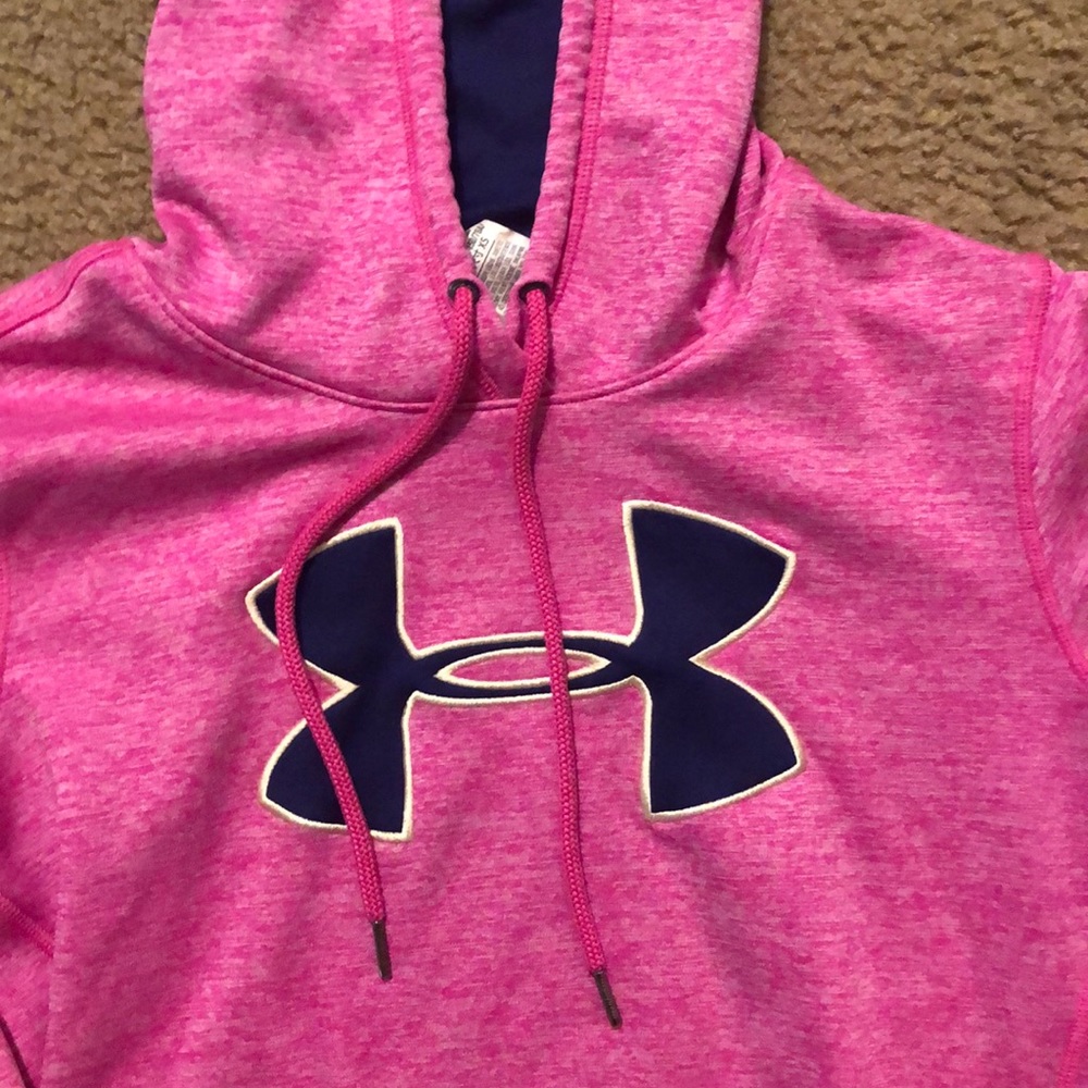 Under Armour Hoodie, Adult XS, Pinkish